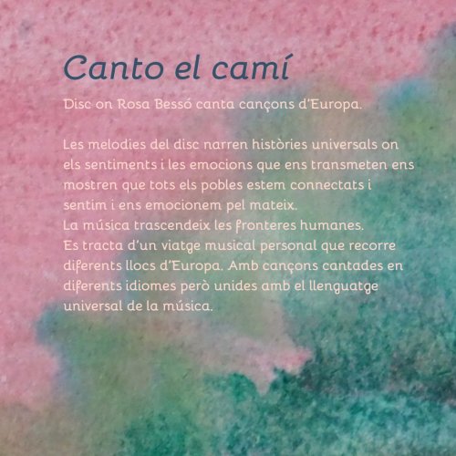CD+llibre Canto el camí / CD+libro Canto el camino / CD + Book I sing the road (Digital)