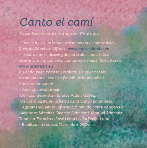 CD+llibre Canto el camí / CD+libro Canto el camino / CD + Book I sing the road (Digital)