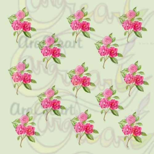 Estampats de camèlies / Estampados de camelias / Camellia floral patterns (Digital)
