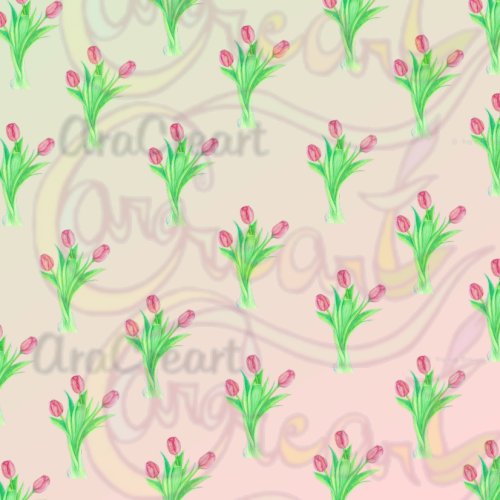 Estampats de tulipes / Estampados de tulipanes / Tulip floral patterns (Digital)