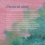 CD+llibre Canto el camí / CD+libro Canto el camino / CD + Book I sing the road (Digital)