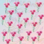 Estampats de clavells / Estampados de claveles / Carnation floral patterns (Digital)